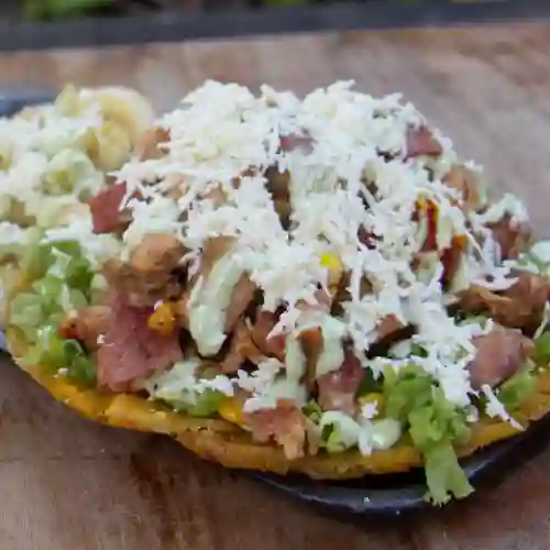 Patacón Pernil de Cerdo