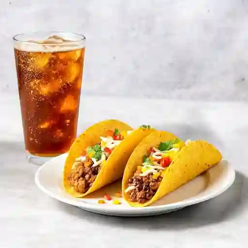 Combo 3 Tacos  Bebida