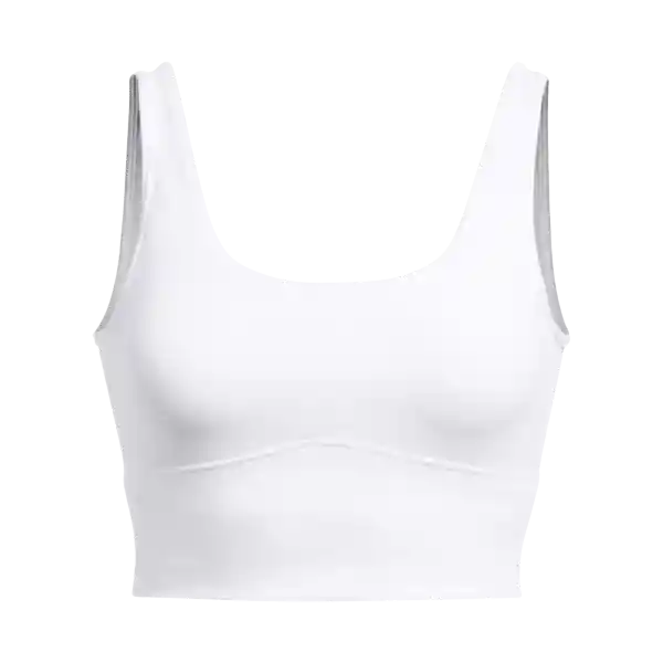 Under Armour Crop Meridian Fitted Mujer Blanco LG 1379153-100