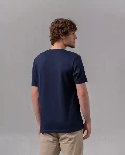 Camiseta Hombre Azul XL 109F100_AZU194025 Rifle
