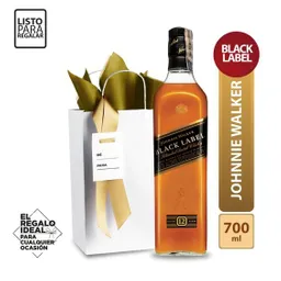 Whisky J. Walker Black Label 700 mL + Bolsa Regalo