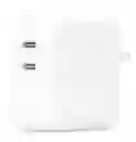 Apple Cargador de Pared Compacto Con Dos Puertos de 35w