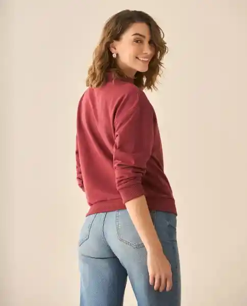Buzo Rojo Sangría Oscuro Talla L 483G000 Esprit