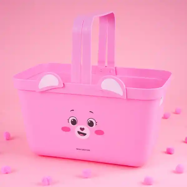 Organizador Plástico de la Colección Care Bears Rosa Miniso