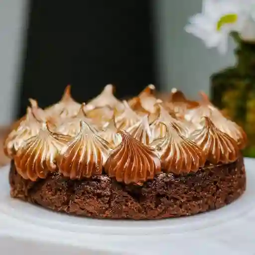 Brownie con arequipe pequeño