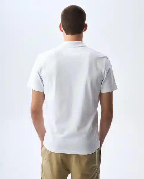 Camiseta Hombre Blanco Talla M 801G003_BLA110601 Americanino