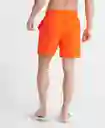 Superdry Short de Baño Waterpolo Swim Naranja Talla S