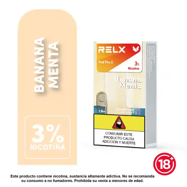 Relx Capsula  Banana Freeze 3% 