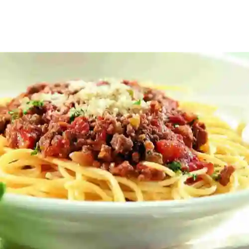 Pastas con Carne en Salsa Boloñesa