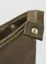 Monedero G Nil Khaki Talla 99 Mujer Mango