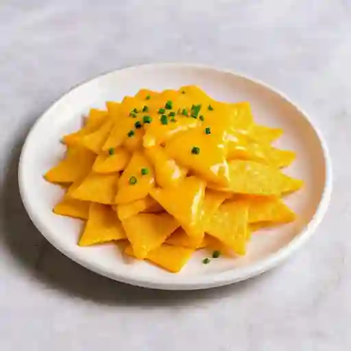 NACHOS CON CHEDDAR