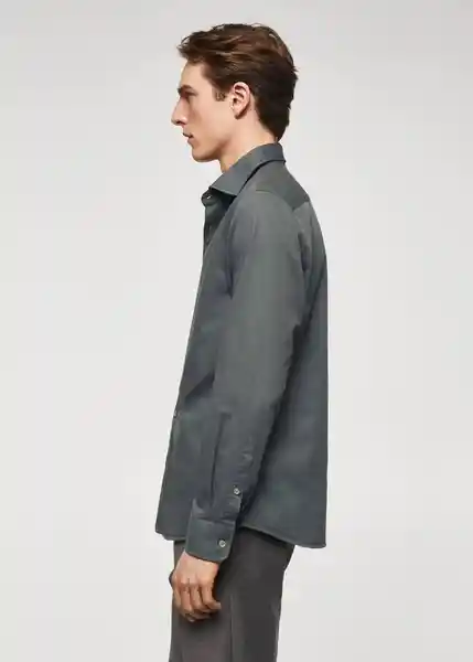 Camisa Arthur Khaki Talla XXL Hombre Mango