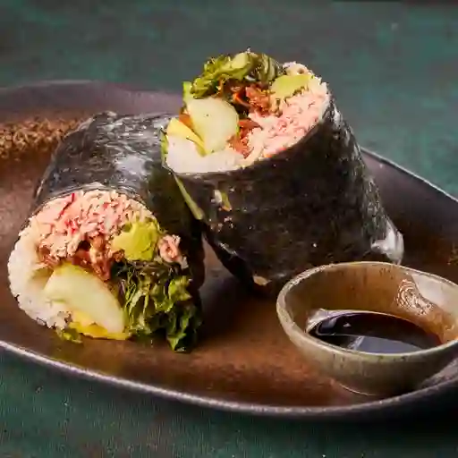 Roll harumaki palmito