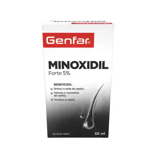 Genfar Minoxidil Forte Solución Tópica (5 %)
