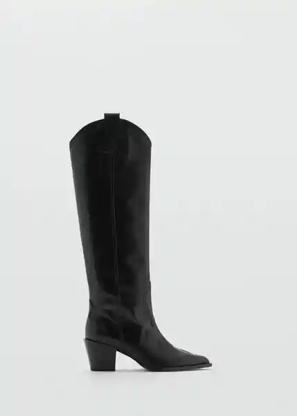 Botas Salsa Negro Talla 40 Mujer Mango