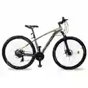 Optimus Bicicleta Aquila Shimano Gris Neón M