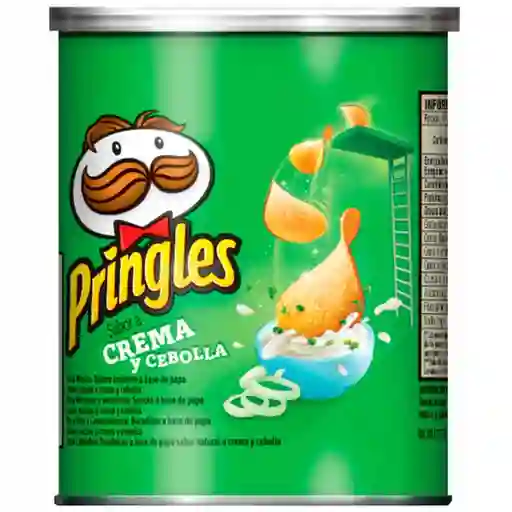 Pringles Papas Fritas Sabor a Crema y Cebolla