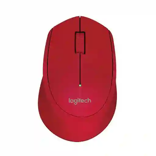 Logitech Mouse Inalámbrico M280 Color Rojo