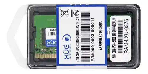 XUE Memoria Ram 4 Gb DDR4