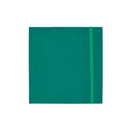 Libreta Tela 15x15 Cm Verde Diseño 0001