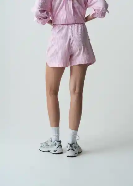 Short Zarit Mujer Rosa Bonbon Claro Talla M 452G390 Naf Naf