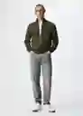 Cardigan Tenc Khaki Talla Xxl Hombre Mango