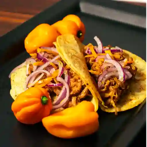 Tacos de cochinita x5