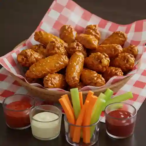 24 Piezas de Alitas en Combo