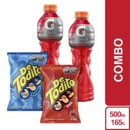 Combo de Todito Bbq + de Todito + Gatorade Frutas Tropical