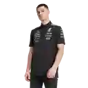 Adidas Camiseta Polo F1 Mercedes Lifestyle Hombre Negro Talla S