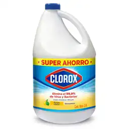 Blanqueador Clorox Pureza Cítrica Botella 3.8 lt