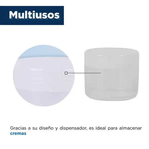 Frasco de Plástico de Viaje Transparente 2 g Miniso