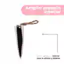 Tarjetero Básico Serie Morado Con Asa Café Miniso