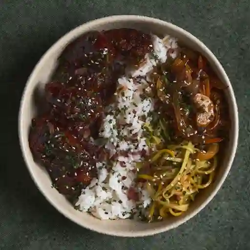 Donburi de pollo (picante suave)