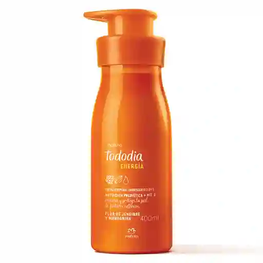 Crema Corporal Energizante Flor de Jengibre y Mandarina Tododia