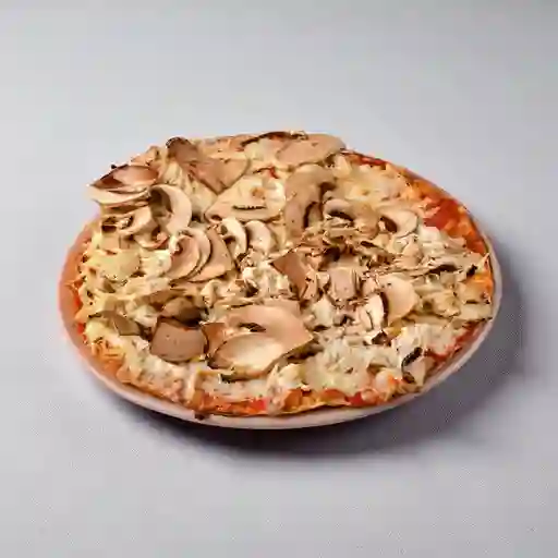 Pizza Pollo y Champiñones