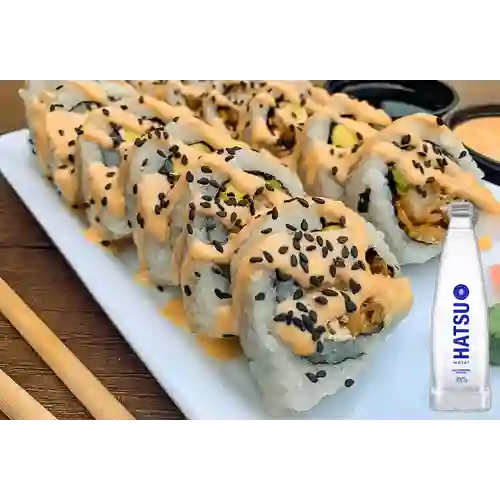 Combo Sushi Tokyo + Agua Hatsu Sin Gas 300 ml
