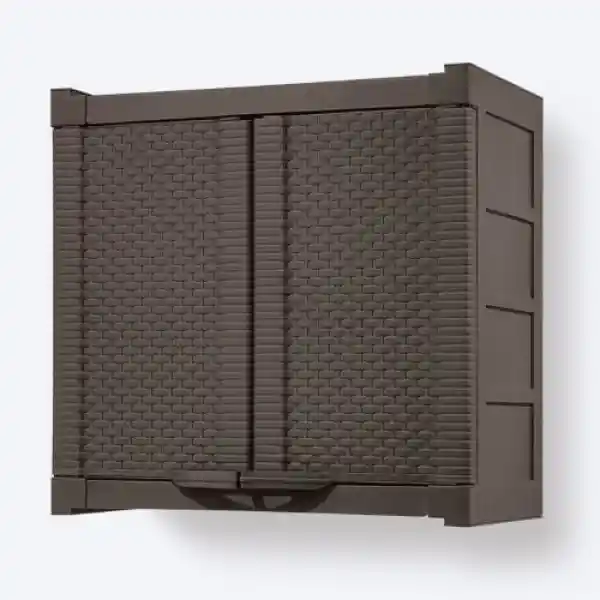 Armario Rattan Gabinete Wengué Ref. 8040