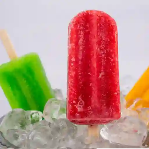 Paleta de fruta mora