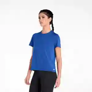 Reebok Camiseta Para Mujer Azul Talla S Ref: 100205697