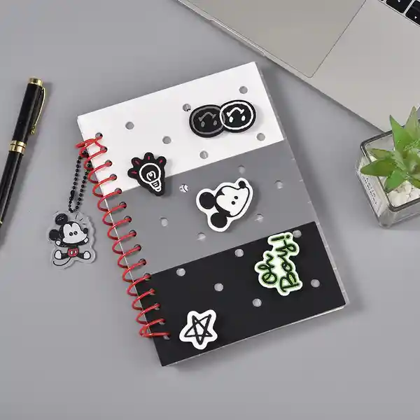 Cuaderno Argollado 80 Hojas Mickey Mouse Disney Miniso