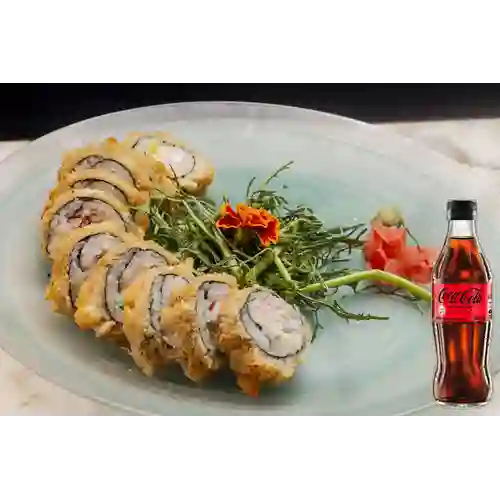 Combo Eby Roll + Coca Cola Sin Azúcar 300ML
