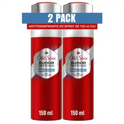 Antitranspirante en aerosol Old Spice Extreme Protect 150 ml x 2 Unidades