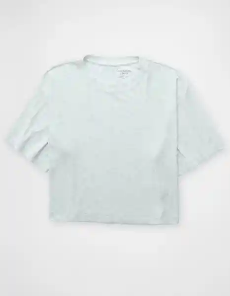 Camiseta Mujer Gris Talla: LARGE 1189092 American Eagle