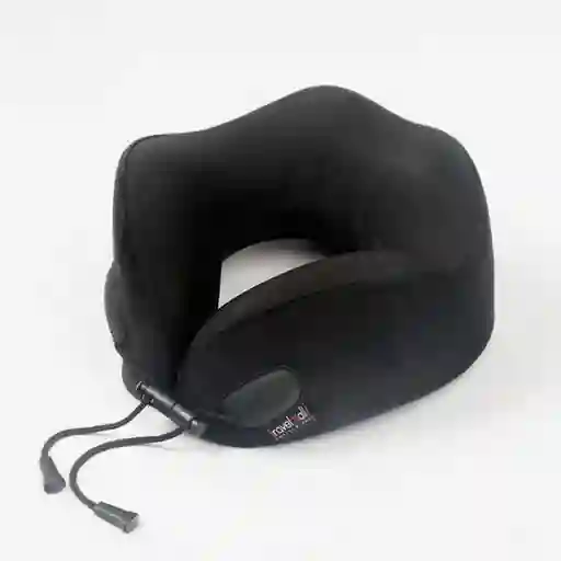 Travelmall Cuello de Viaje Plegable Negro