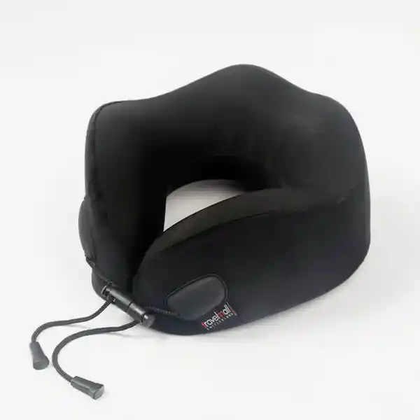 Travelmall Cuello de Viaje Plegable Negro