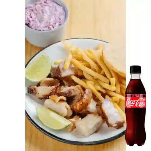 Combo Chicharrón + Coca-Cola Sin Azúcar 350 ml