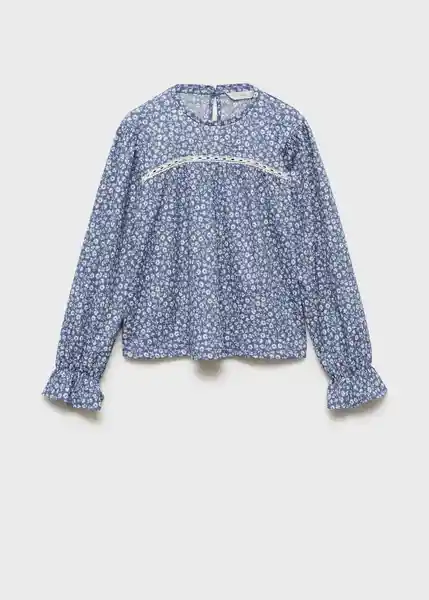 Camiseta Acuario Azul Talla 14 Niños Mango