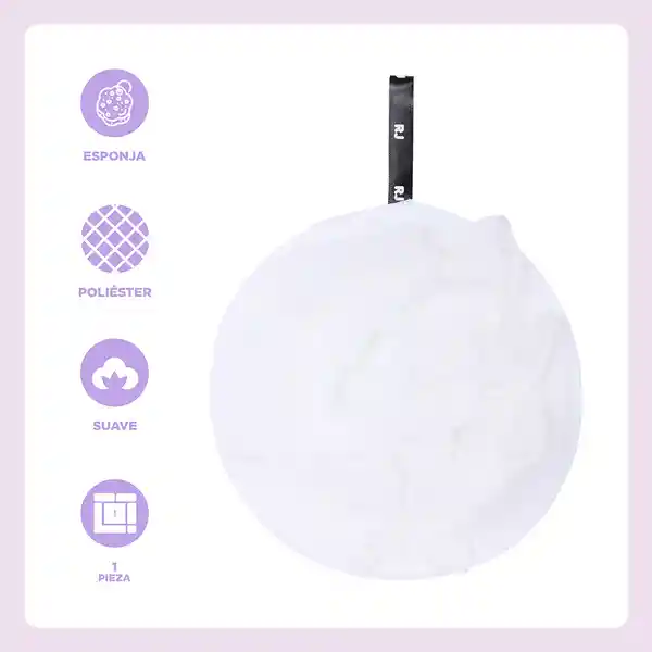 Esponja de Baño Doble Cara Baby rj Serie Bt21 Miniso