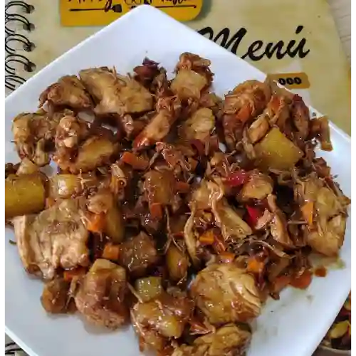 Porcionde Pollo Agridulce